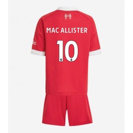 Liverpool Alexis Mac Allister #10 Thuis tenue Kids 2025-26 Korte Mouw (+ Korte broeken)